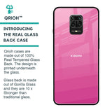 Pink Ribbon Caddy Glass Case for Xiaomi Redmi Note 9 Pro