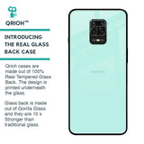 Teal Glass Case for Xiaomi Redmi Note 9 Pro