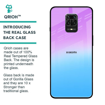 Unicorn Pattern Glass Case for Xiaomi Redmi Note 9 Pro