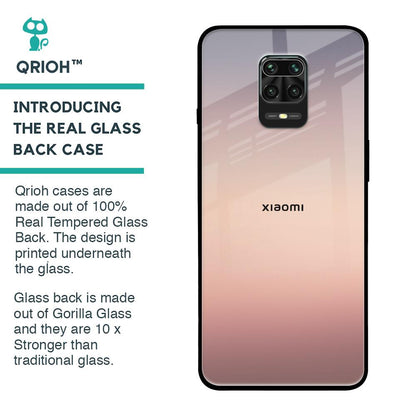Golden Mauve Glass Case for Xiaomi Redmi Note 9 Pro