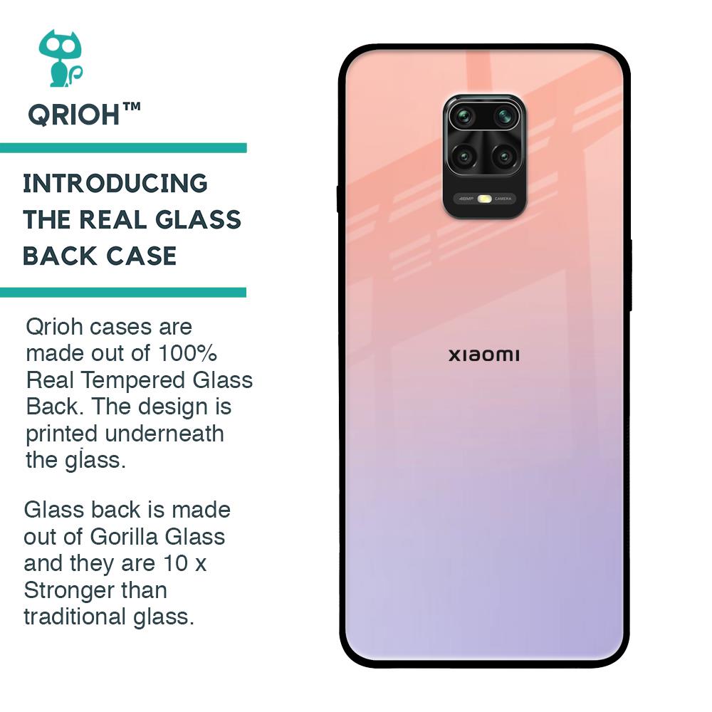Dawn Gradient Glass Case for Xiaomi Redmi Note 9 Pro