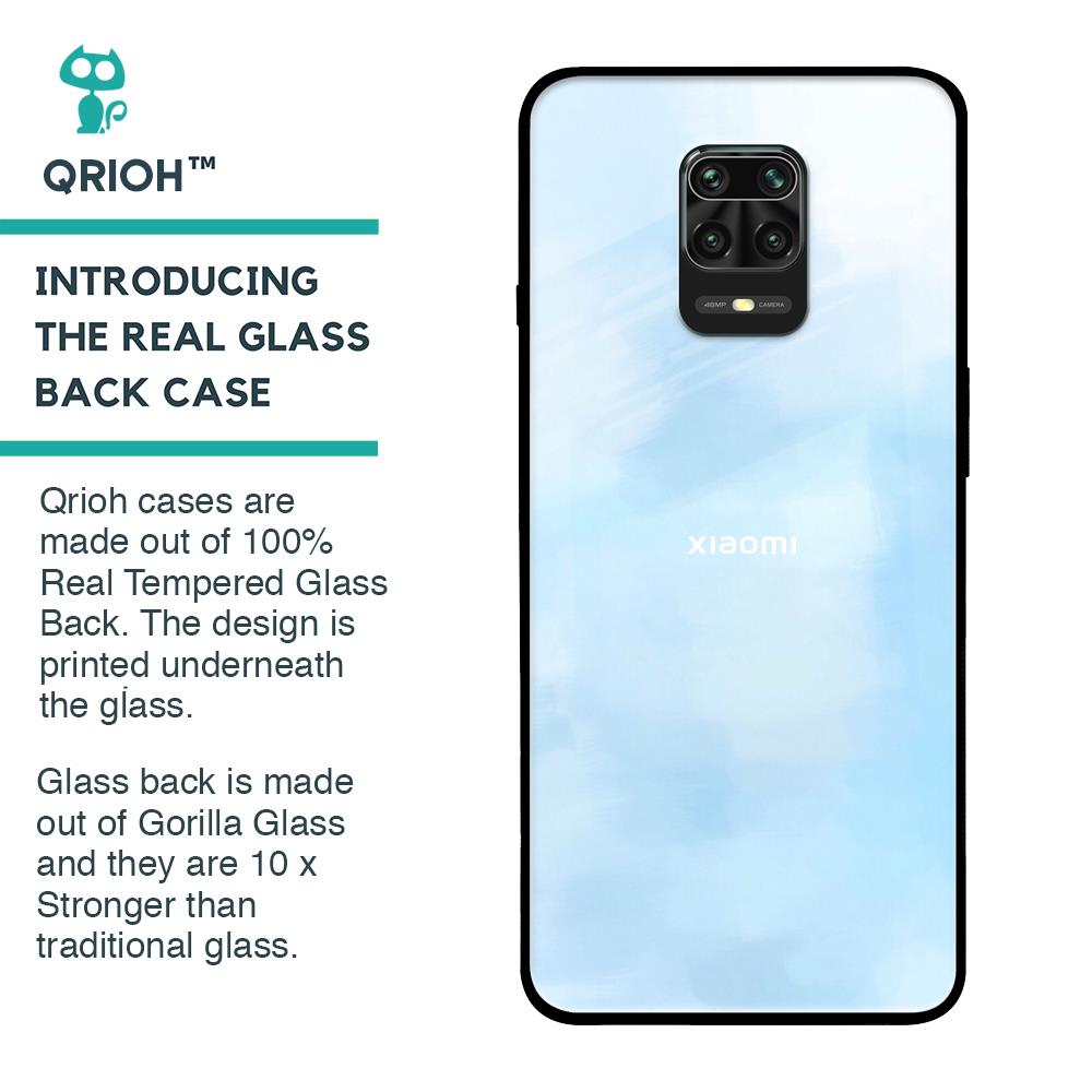 Bright Sky Glass Case for Xiaomi Redmi Note 9 Pro