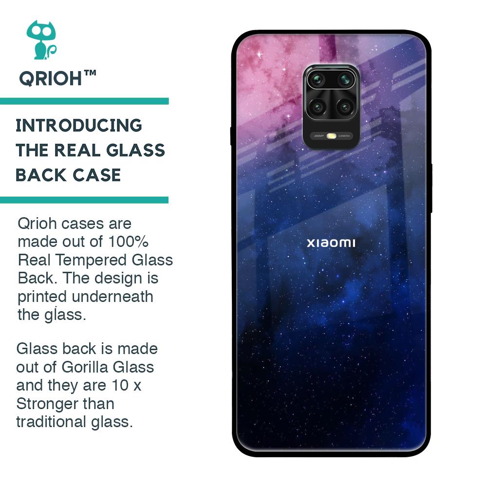 Dreamzone Glass Case For Xiaomi Redmi Note 9 Pro