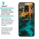 Watercolor Wave Glass Case for Xiaomi Redmi Note 9 Pro