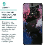Smudge Brush Glass case for Xiaomi Redmi Note 9 Pro