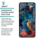 Colored Storm Glass Case for Xiaomi Redmi Note 9 Pro
