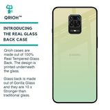 Mint Green Gradient Glass Case for Xiaomi Redmi Note 9 Pro