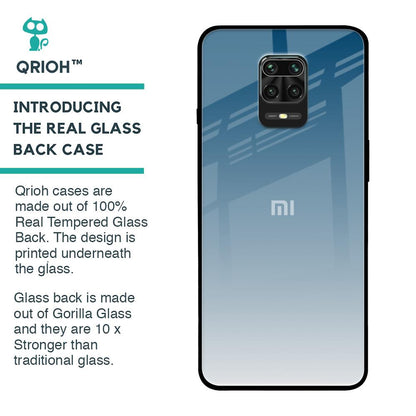 Deep Sea Space Glass Case for Xiaomi Redmi Note 9 Pro