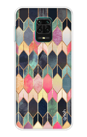 Shimmery Pattern Xiaomi Redmi Note 9 Pro Back Cover