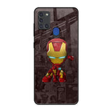 Angry Baby Super Hero Samsung A21s Glass Back Cover Online