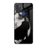 Dark Warrior Hero Samsung A21s Glass Back Cover Online