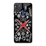 Red Zone Samsung A21s Glass Back Cover Online
