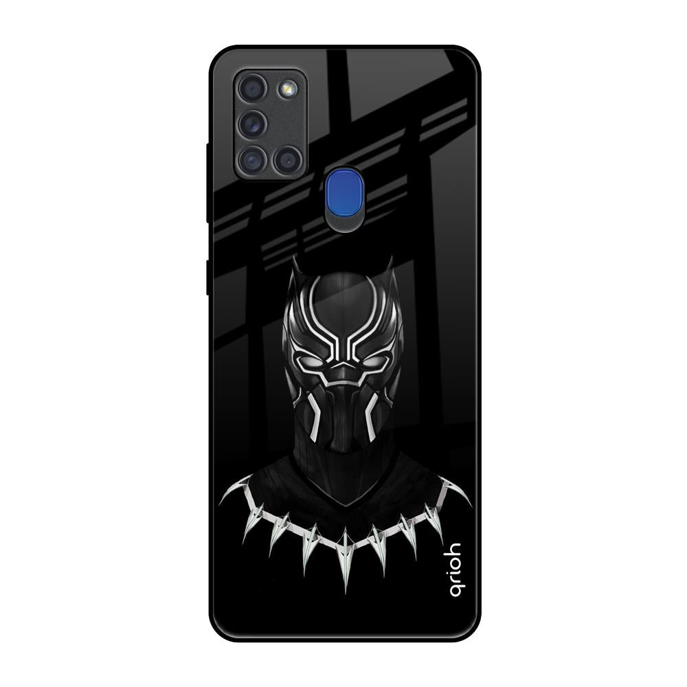 Dark Superhero Samsung A21s Glass Back Cover Online