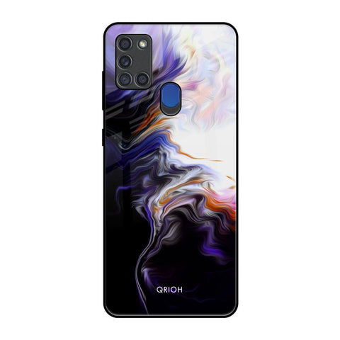 Enigma Smoke Samsung A21s Glass Back Cover Online