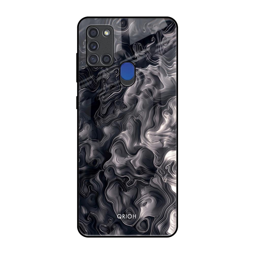 Cryptic Smoke Samsung A21s Glass Back Cover Online