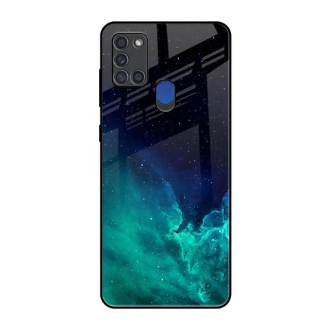 Winter Sky Zone Samsung A21s Glass Back Cover Online
