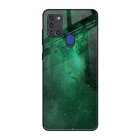 Emerald Firefly Samsung A21s Glass Back Cover Online