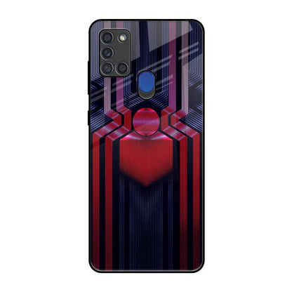 Super Art Logo Samsung A21s Glass Back Cover Online