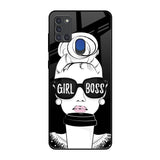 Girl Boss Samsung A21s Glass Back Cover Online