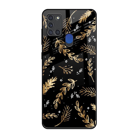 Autumn Leaves Samsung A21s Glass Back Cover Online