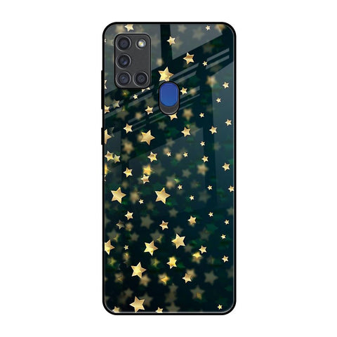 Dazzling Stars Samsung A21s Glass Back Cover Online