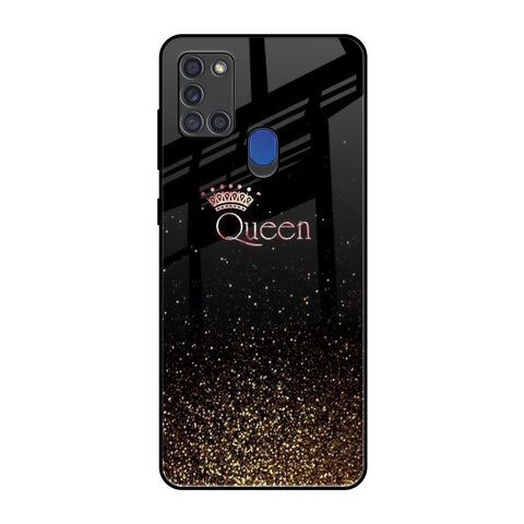 I Am The Queen Samsung A21s Glass Back Cover Online