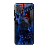 God Of War Samsung A21s Glass Back Cover Online