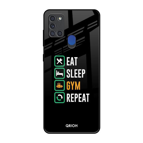 Daily Routine Samsung A21s Glass Back Cover Online
