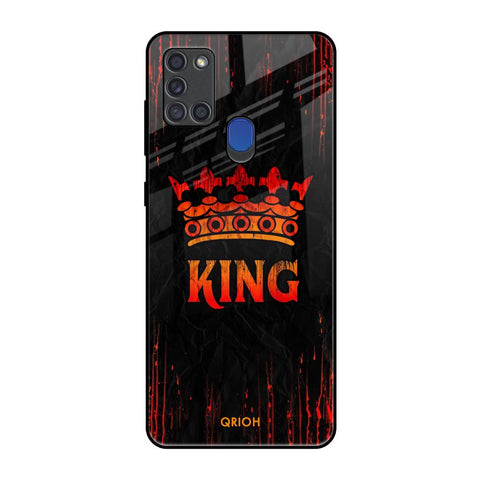 Royal King Samsung A21s Glass Back Cover Online