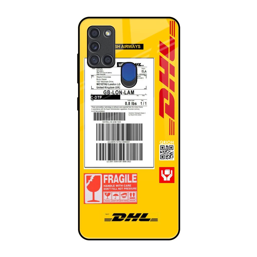 Express Worldwide Samsung A21s Glass Back Cover Online