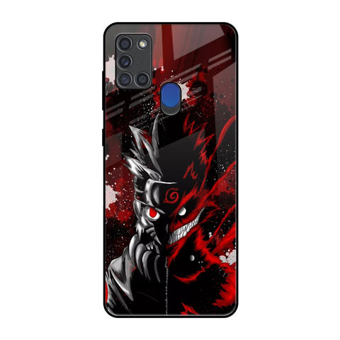 Dark Character Samsung A21s Glass Back Cover Online