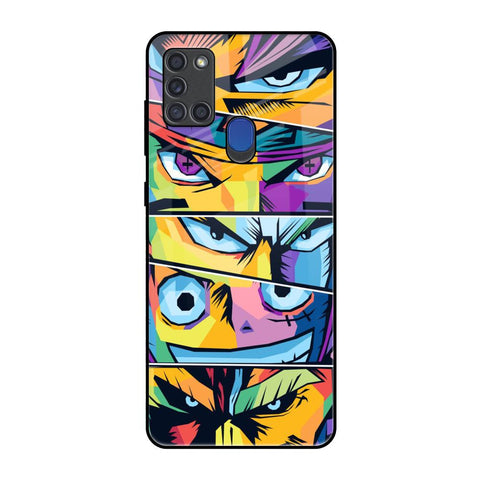 Anime Legends Samsung A21s Glass Back Cover Online