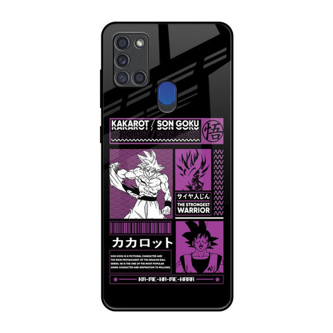 Strongest Warrior Samsung A21s Glass Back Cover Online