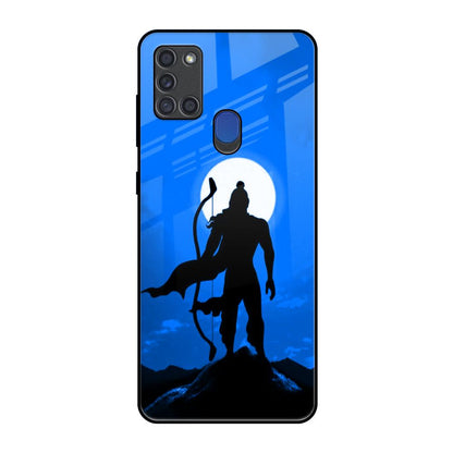 God Samsung A21s Glass Back Cover Online