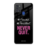 Be Focused Samsung A21s Glass Back Cover Online