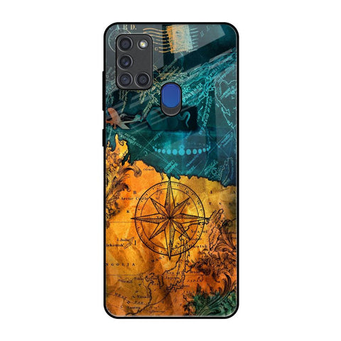 Architecture Map Samsung A21s Glass Back Cover Online