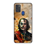 Psycho Villain Samsung A21s Glass Back Cover Online