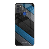 Multicolor Wooden Effect Samsung A21s Glass Back Cover Online