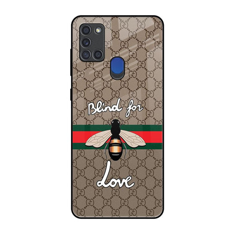 Blind For Love Samsung A21s Glass Back Cover Online