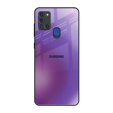 Ultraviolet Gradient Samsung A21s Glass Back Cover Online