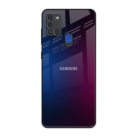 Mix Gradient Shade Samsung A21s Glass Back Cover Online
