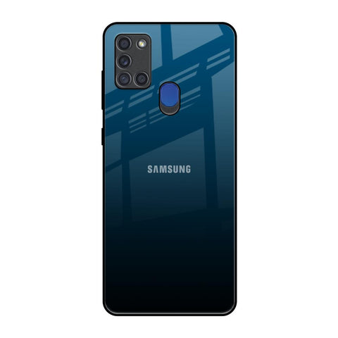 Sailor Blue Samsung A21s Glass Back Cover Online