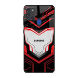 Quantum Suit Samsung A21s Glass Back Cover Online