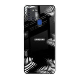 Zealand Fern Design Samsung A21s Glass Back Cover Online
