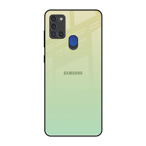 Mint Green Gradient Samsung A21s Glass Back Cover Online