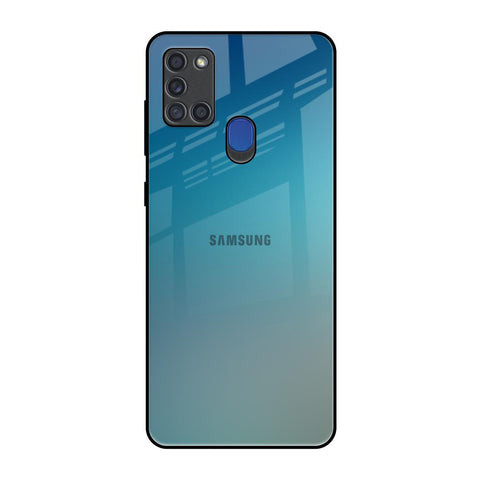 Sea Theme Gradient Samsung A21s Glass Back Cover Online