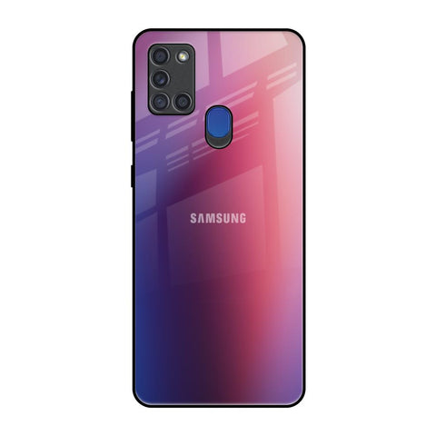 Multi Shaded Gradient Samsung A21s Glass Back Cover Online