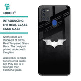 Super Hero Logo Glass Case for Samsung A21s