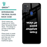 Motivation Glass Case for Samsung A21s