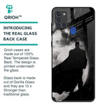 Dark Warrior Hero Glass Case for Samsung A21s